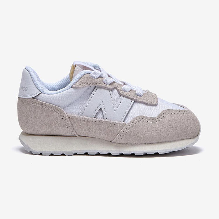 New Balance キッズ スニーカー NewBalance 237 WHITE キッズシューズ...