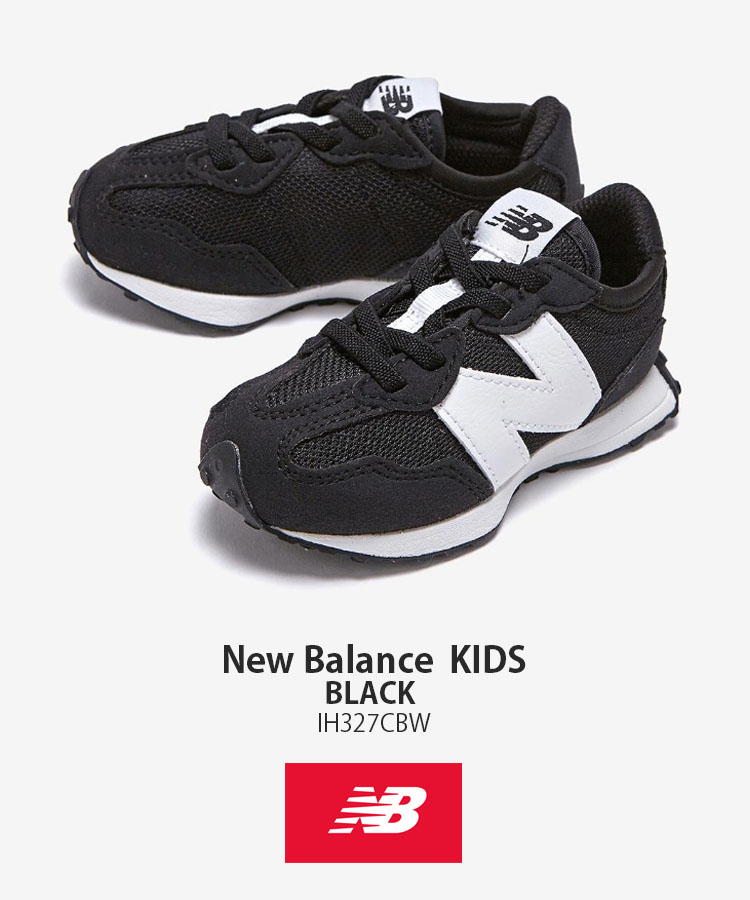 New Balance ニューバランス キッズ スニーカー NewBalance 327 BLACK