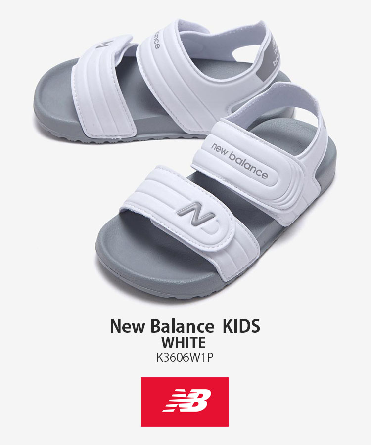 new blance サンダル 23cm ホワイトクリームレディースメンズ