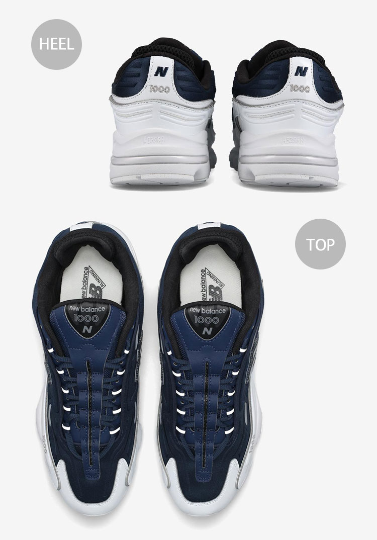 New Balance（ニューバランス） スニーカー M1000DC WHITE NAVY