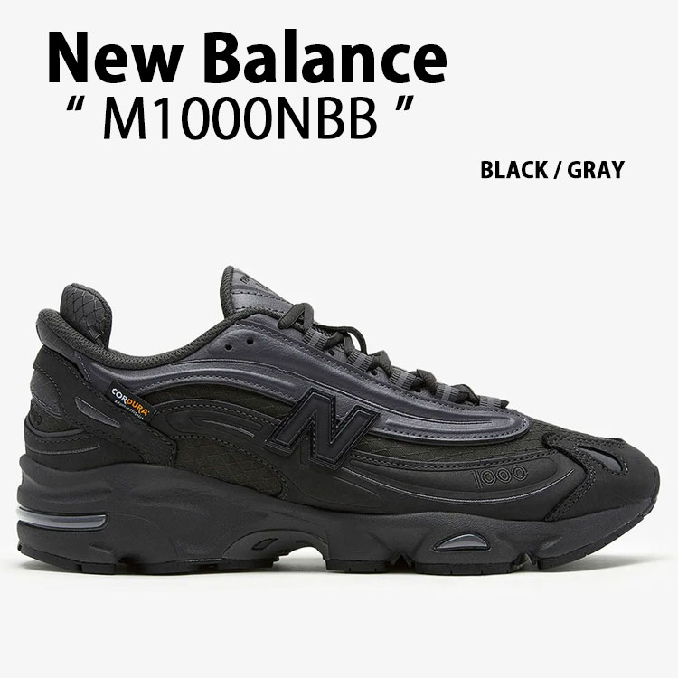 New Balance ニューバランス スニーカー M1000NBB BLACK GRAY