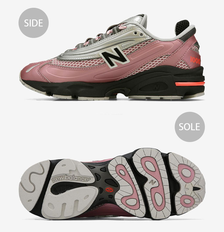 New Balance（ニューバランス） スニーカー M1000U PINK SILVER