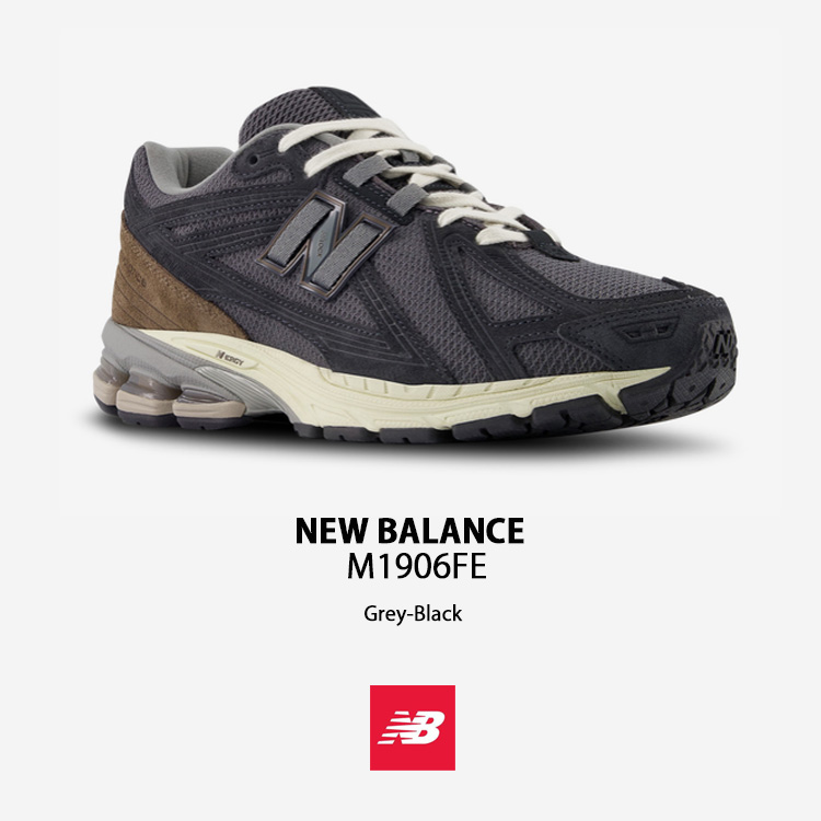 New Balance ニューバランス スニーカー M1906FE GREY BLACK シューズ メッシュ NewBalance1906  ニューバランス1906 ランニングシューズ グレー ブラック : nb-m1906fe : セレクトショップ a-clo - 通販 -  Yahoo!ショッピング