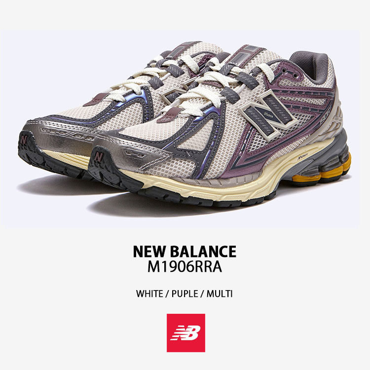 New Balance ニューバランス スニーカー M1906RRA BEIGE PURPLE MULTI シューズ メッシュ  NewBalance1906 ニューバランス1906 ランニングシューズ パープル : nb-m1906rra : セレクトショップ a-clo -  通販 - Yahoo!ショッピング