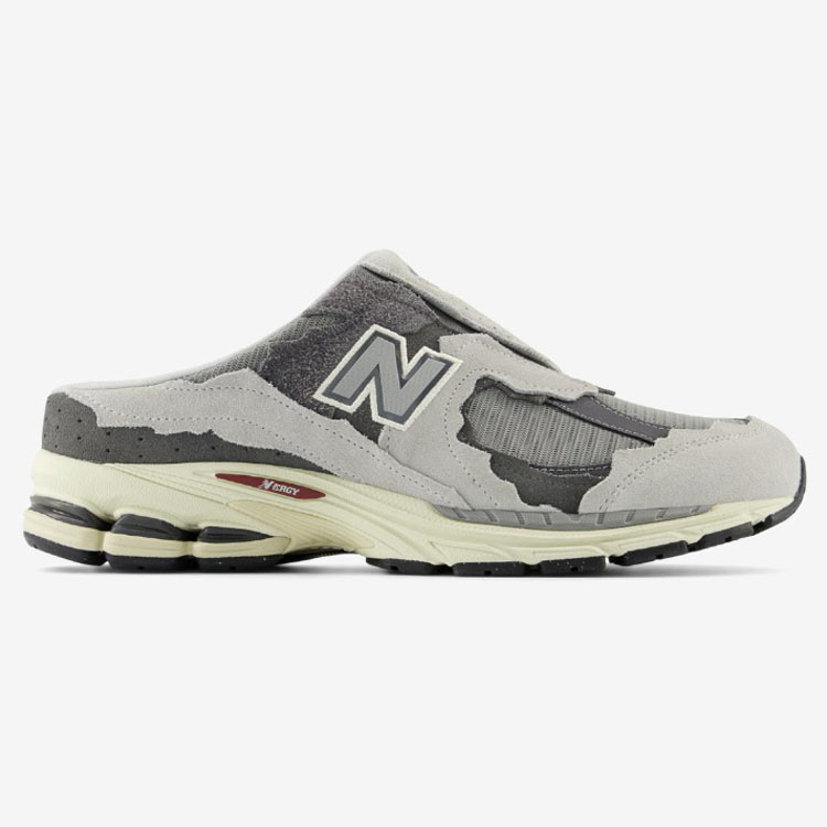 New Balance ニューバランス ミュール M2002NA GRAY CHARCOAL シュー...