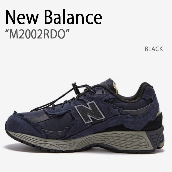 New Balance ニューバランス スニーカー M2002RDO BLACK ブラック 