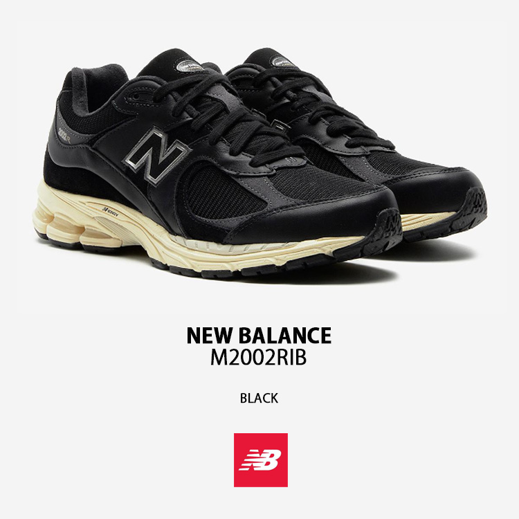 New Balance（ニューバランス） スニーカー M2002RIB BLACK シューズ 