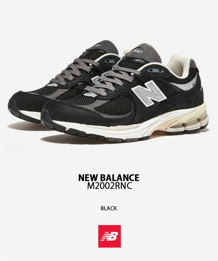 New Balance ニューバランス スニーカー M2002RNC BLACK ブラック