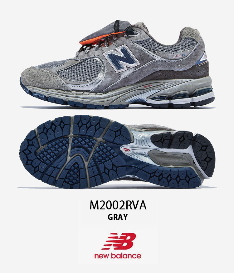 New Balance ニューバランス スニーカー M2002 M2002RVA GRAY グレー