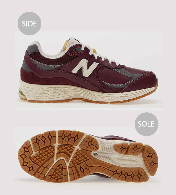 New Balance（ニューバランス） スニーカー M2002R BURGUNDY WHITE