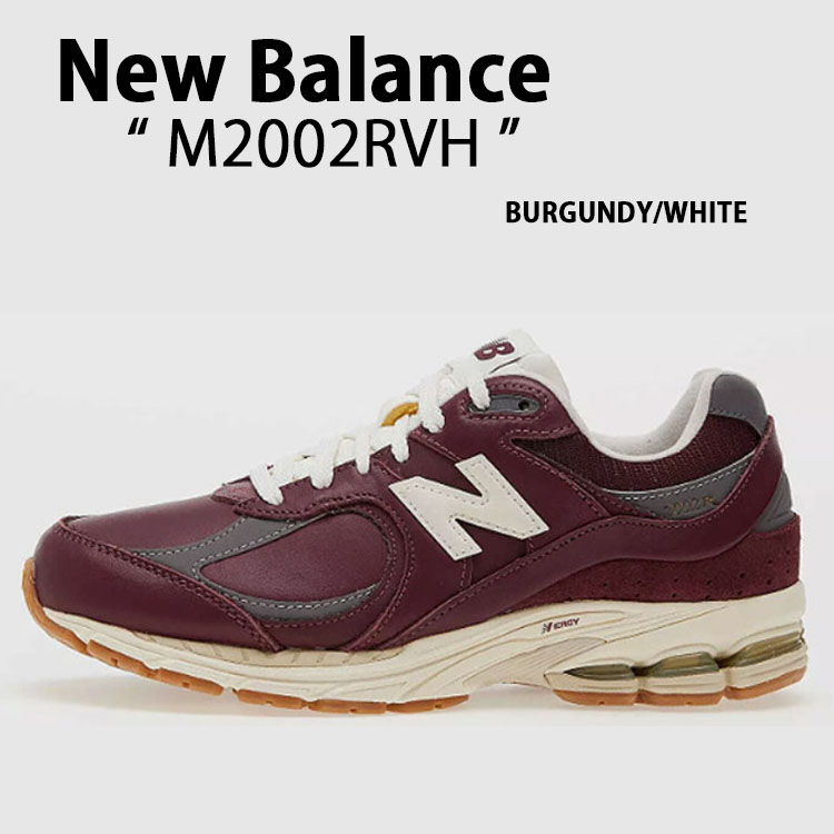 New Balance（ニューバランス） スニーカー M2002R BURGUNDY WHITE