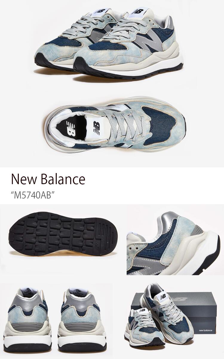 New Balance ニューバランス スニーカー 5740 M5740AB ブルー 
