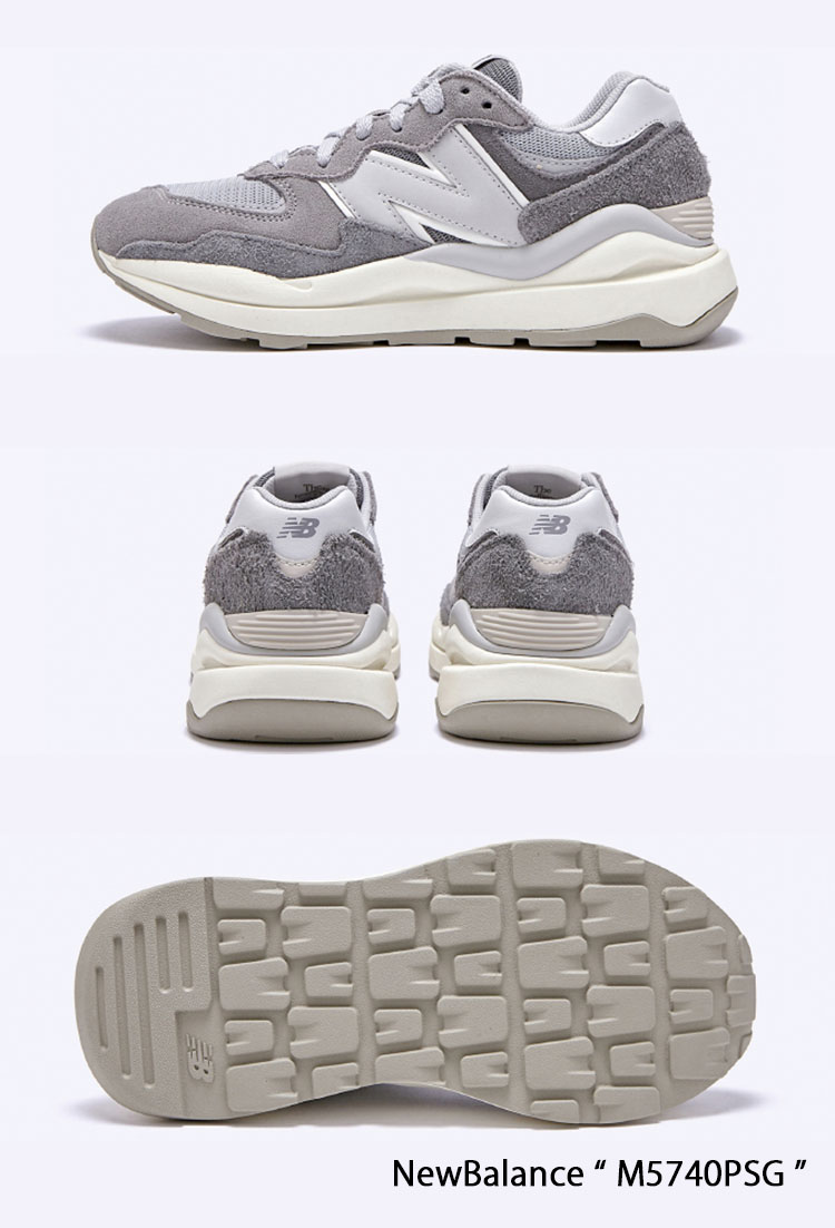 New Balance ニューバランス スニーカー M5740 GRAY グレー M5740PSG