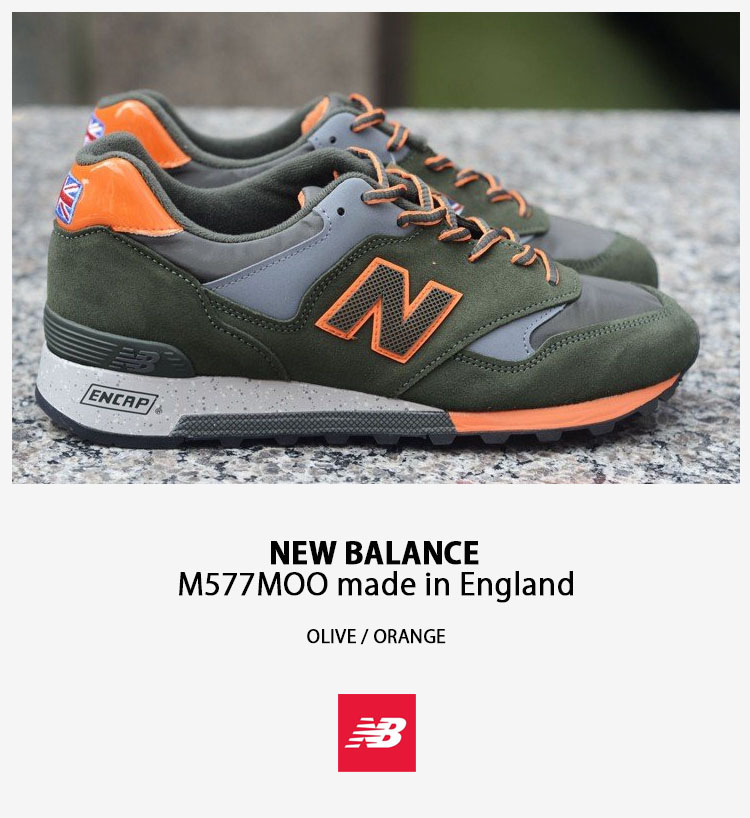 New Balance ニューバランス スニーカー 577 made in England M577MOO OLIVE ORANGE シューズ  オリーブ カーキ オレンジ メンズ レディース : nb-m577moo : セレクトショップ a-clo - 通販 - Yahoo!ショッピング