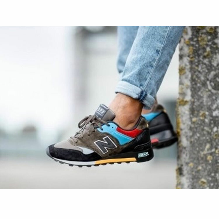 New Balance ニューバランス スニーカー M577UCT BLACK BLUE RED 