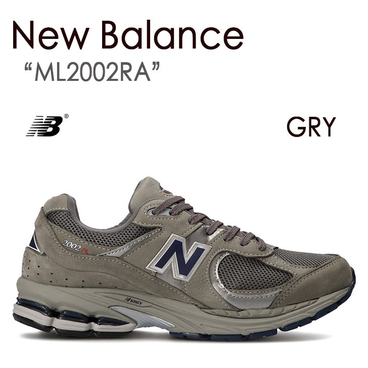 New Balance ニューバランス スニーカー GRAY ML2002RA グレー ML2002 :nb-ml2002ra:セレクトショップ  a-clo - 通販 - Yahoo!ショッピング