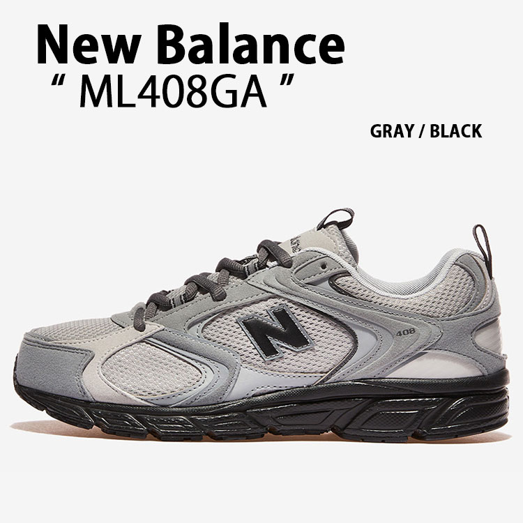 New Balance（ニューバランス） スニーカー ML408GA GRAY BLACK