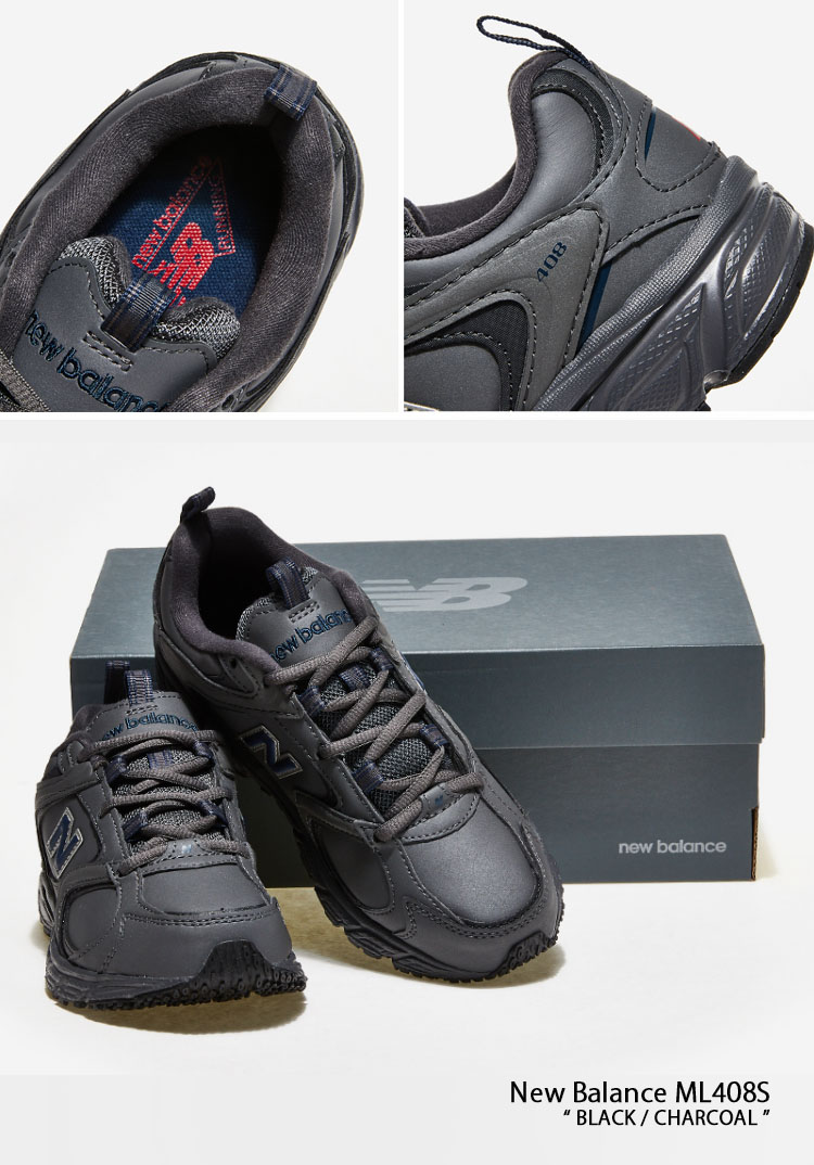 New Balance ニューバランス スニーカー 408 ML408S BLACK
