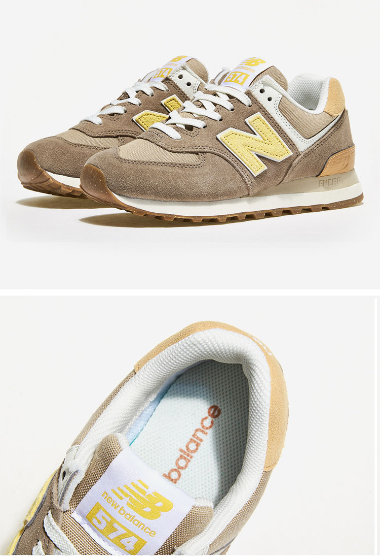 New Balance（ニューバランス） スニーカー 574 ML574RB2 BROWN BEIGE