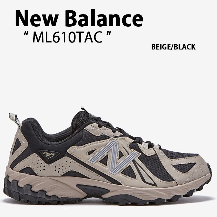 New Balance ニューバランス スニーカー 610 ML610TAC BEIGE BLACK