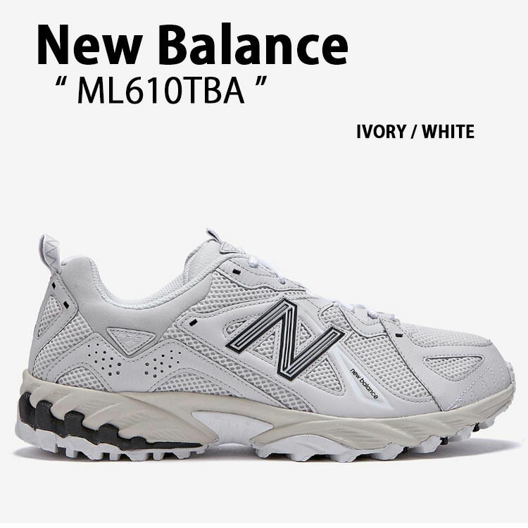 New Balance ニューバランス スニーカー ML610 ML610TBA IVORY WHITE