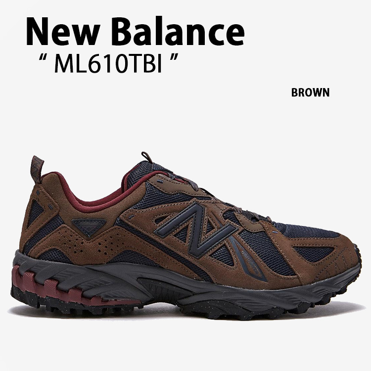 New Balance ニューバランス スニーカー ML610 ML610TBI BROWN