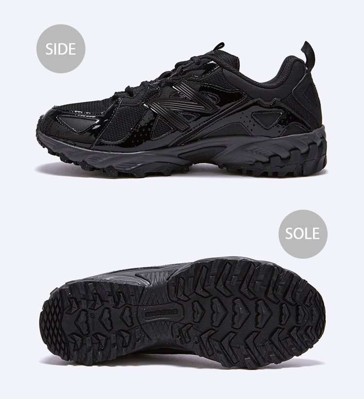 New Balance ニューバランス スニーカー ML610 ML610TU BLACK シューズ ブラック ランニングシューズ メッシュアッパー  メンズ レディース