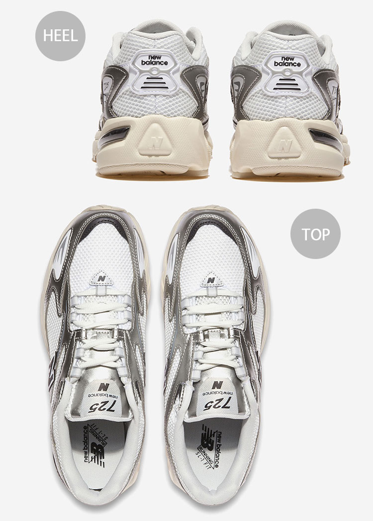 New Balance ニューバランス スニーカー ML725CG WHITE BLACK