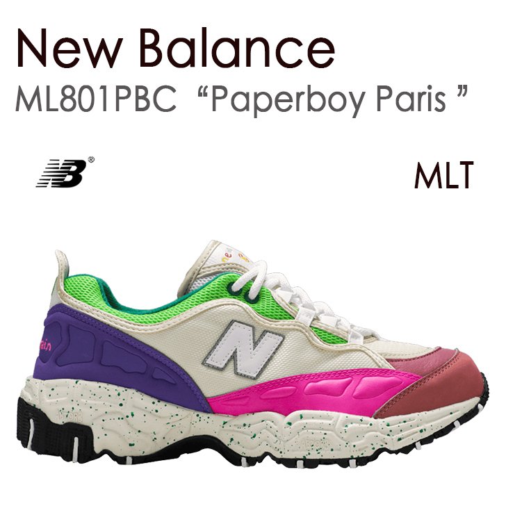 New Balance（ニューバランス） スニーカー ML801PBC Paperboy Paris