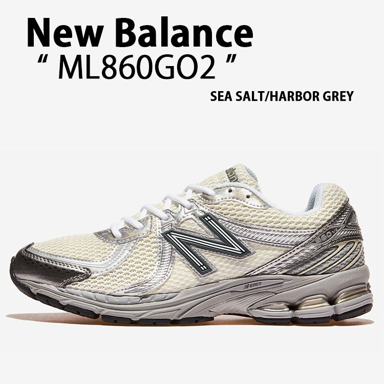 New Balance ニューバランス スニーカー ML860GO2 WHITE SILVER