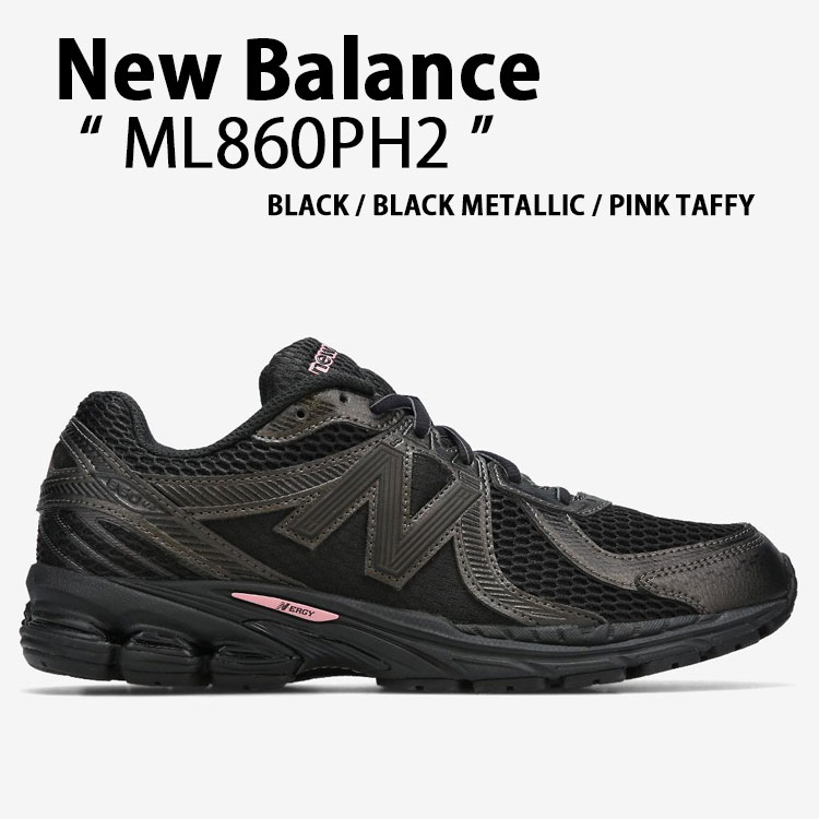 New Balance（ニューバランス） スニーカー ML860PH2 BLACK PINK