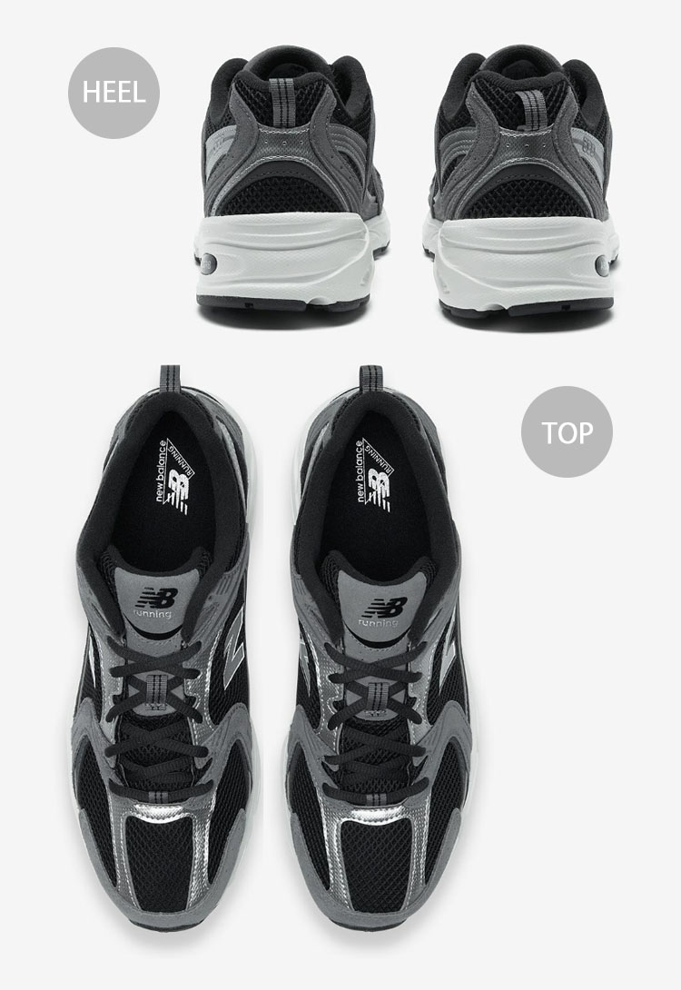 New Balance ニューバランス スニーカー MR530BG BLACK GRAY