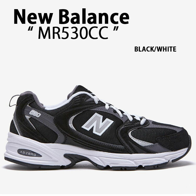 New Balance ニューバランス スニーカー MR530CC BLACK WHITE