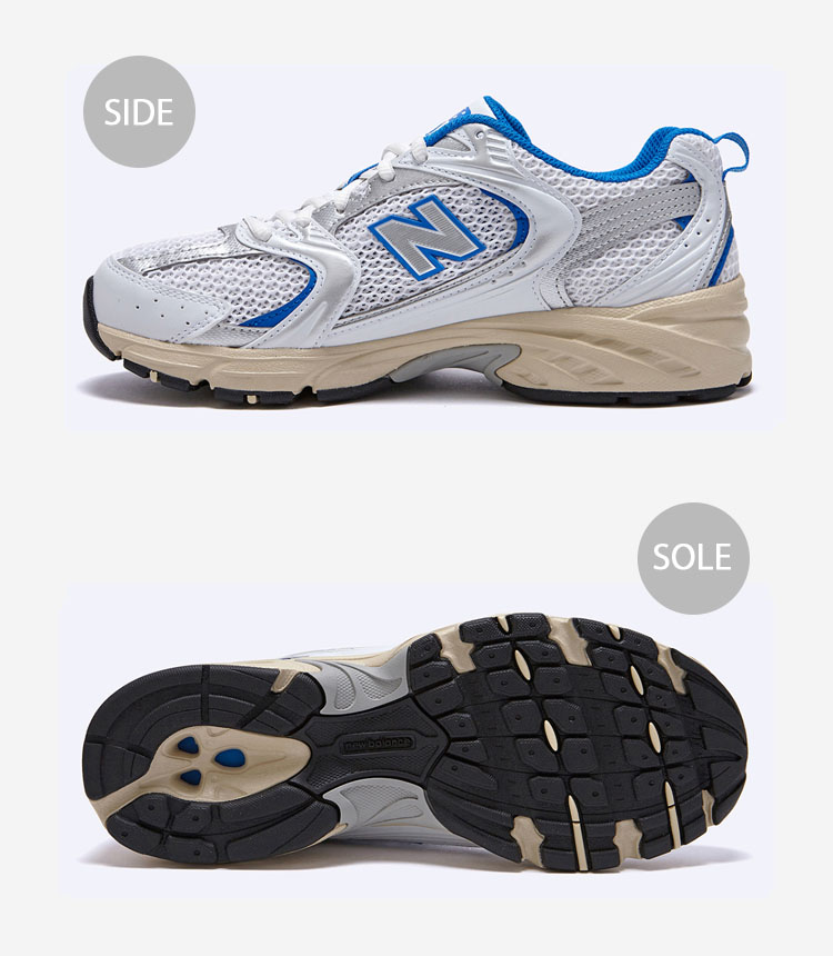 New Balance ニューバランス スニーカー MR530EA WHITE GRAY BLUE シューズ メッシュ ニューバランス530 ランニングシューズ ブルー New Balance（ニューバランス） スニーカー MR530EA WHITE GRAY BLUE