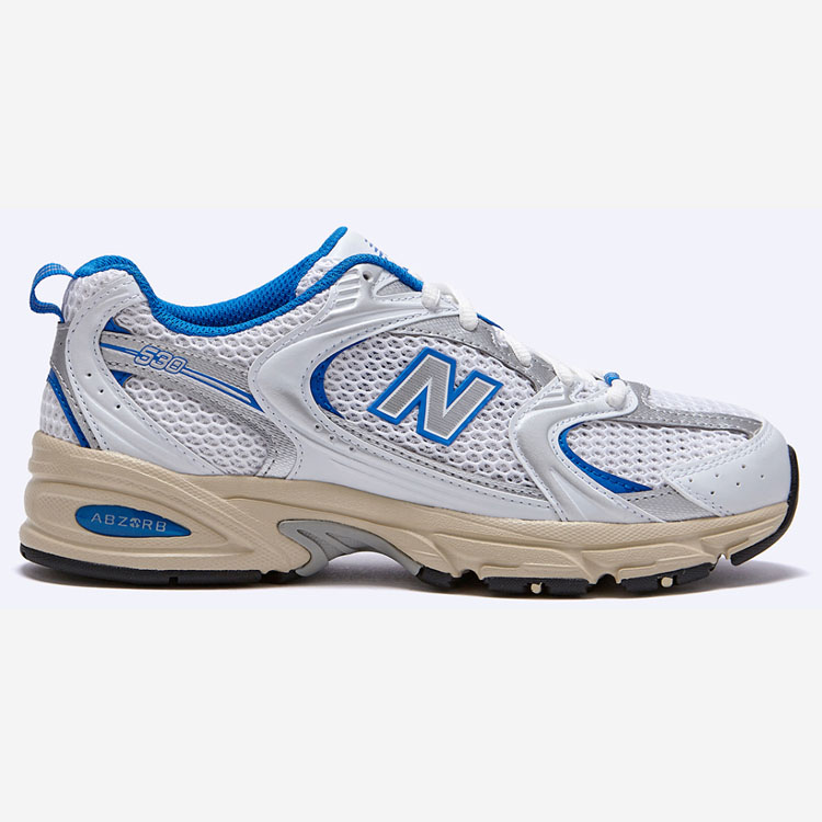 New Balance ニューバランス スニーカー MR530EA WHITE GRAY BLUE ...