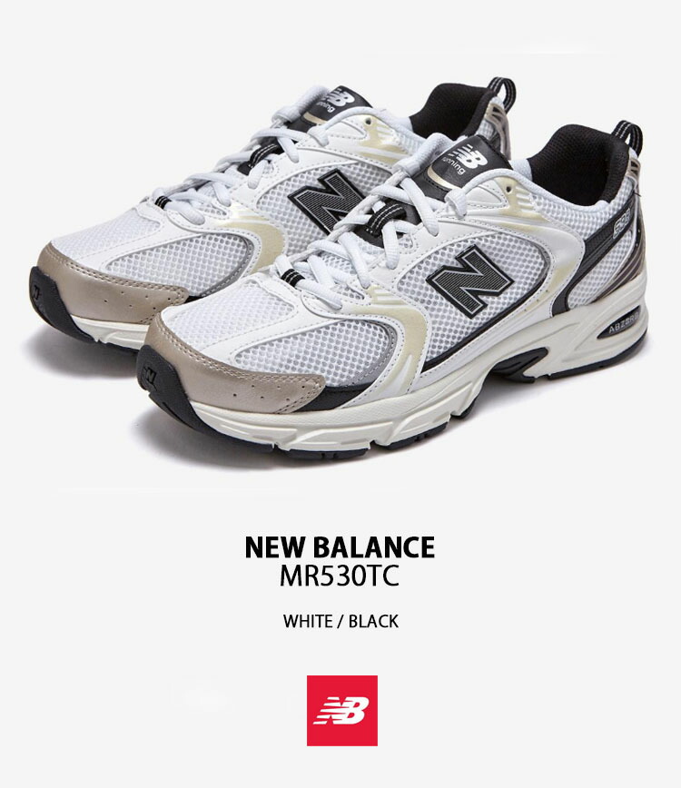 New Balance ニューバランス スニーカー 530 MR530TC WHITE GOLD BLACK