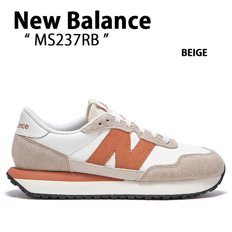 New Balance ニューバランス スニーカー 237 BEIGE ベージュ MS237RB NBPDCB408A シューズ メンズ レディース  男女兼用