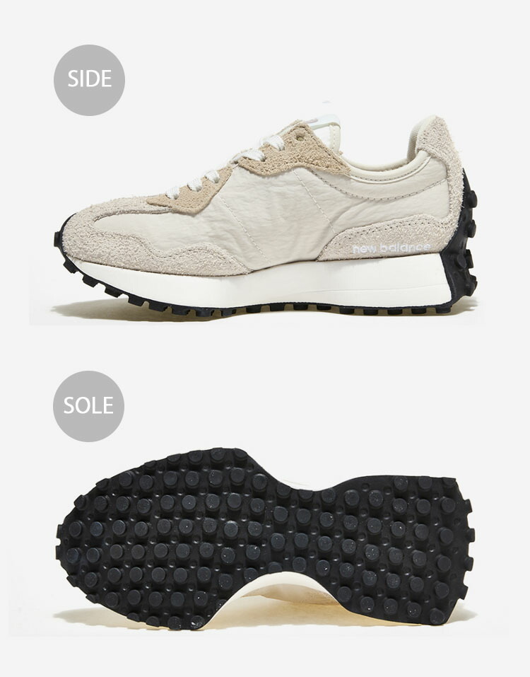 New Balance（ニューバランス） スニーカー 327 MS327CQ BEIGE WHITE