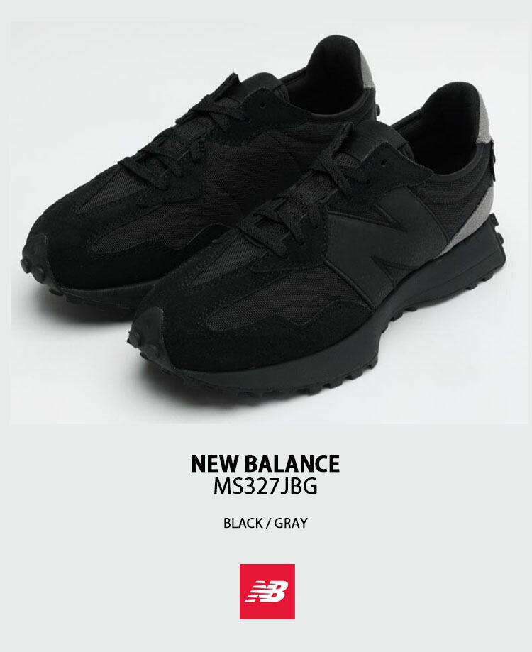 New Balance ニューバランス スニーカー 327 MS327JBG BLACK シューズ