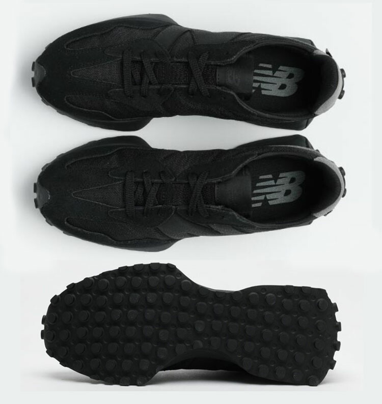 ◆正規品◆NEW BALANCE 327 BLACK◆関税/送料無料◆男女共用◆ New Balance ニューバランス スニーカー 327 MS327JBG BLACK