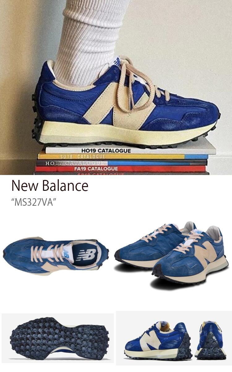 New Balance ニューバランス スニーカー 327 BLUE ブルー MS327VA : nb