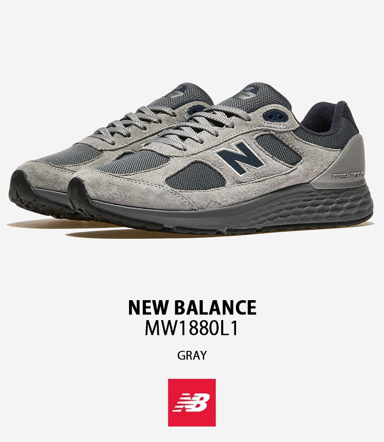 ★NEW BALANCE★MW1880L1★大人気★ New Balance ニューバランス スニーカー MW1880L1 GRAY シューズ