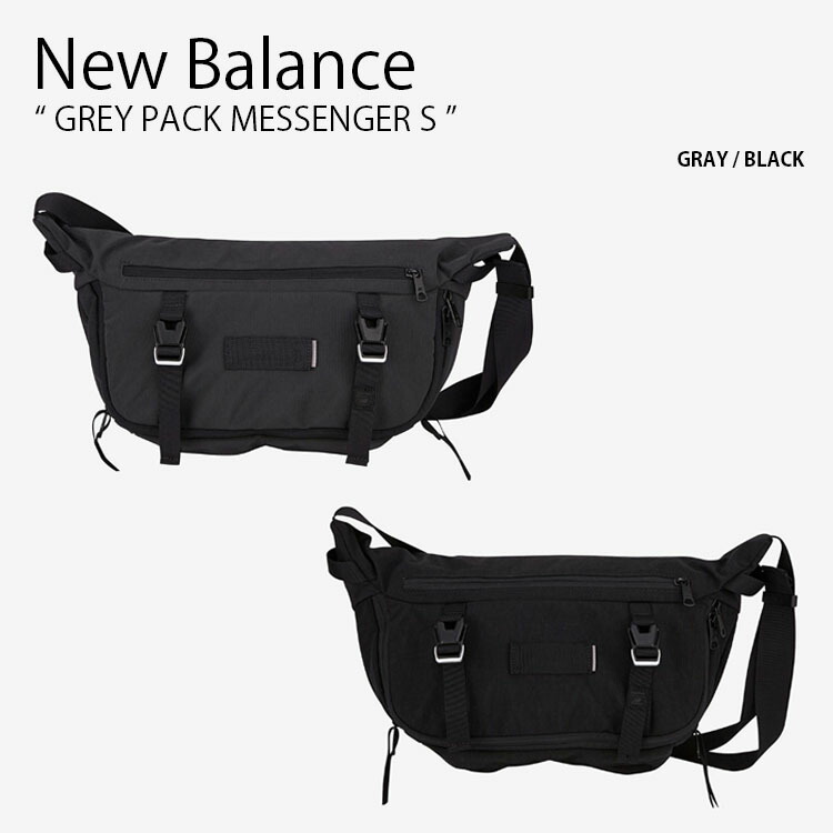 New Balance ニューバランス ショルダーバッグ GREY PACK MESSENGER S 
