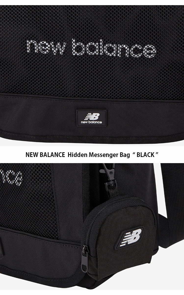 ショルダーバッグ・ポシェット New Balance 3D Messenger Bag NBGCFSS201 New Balance ニューバランス ショルダーバッグ Hidden Messenger