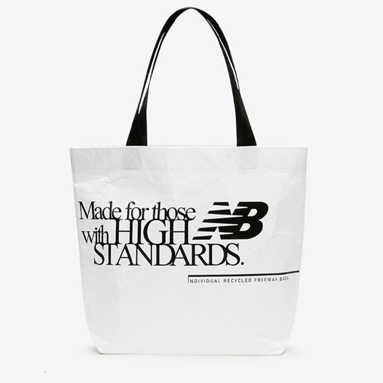 new balance カーボン調トートバッグ New Balance ニューバランス トートバッグ REUSABILITY TOTEBAG