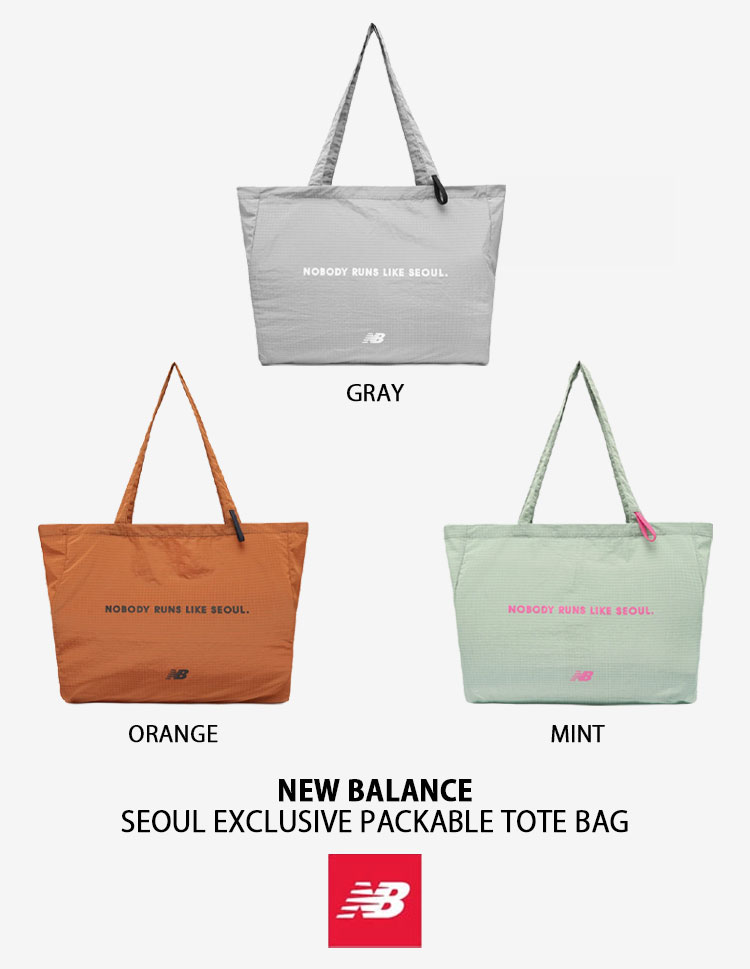 New Balance（ニューバランス） バッグ SEOUL EXCLUSIVE PACKABLE TOTE