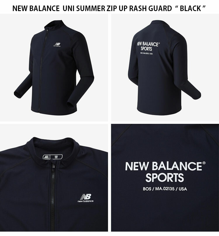 New Balance ニューバランス ラッシュガード UNI SUMMER ZIP UP