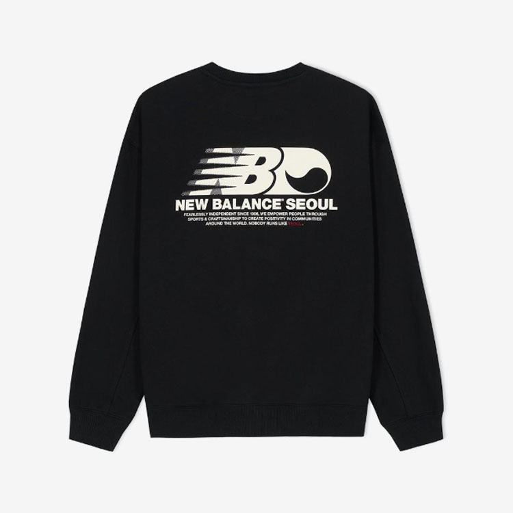 New Balance ニューバランス スウェット UNI NB SEOUL EXCLUSIVE MTM ソウル マンツーマン 長袖 メンズ レディース NBNCF2A023 New Balance（ニューバランス） スウェット UNI NB SEOUL EXCLUSIVE