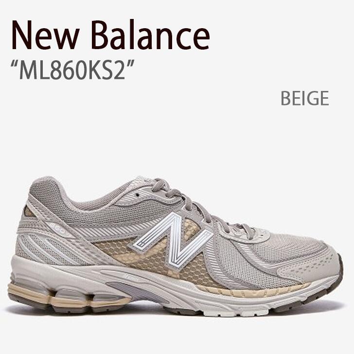 New Balance ニューバランス スニーカー 860 ML860KS2 ベージュ 男女
