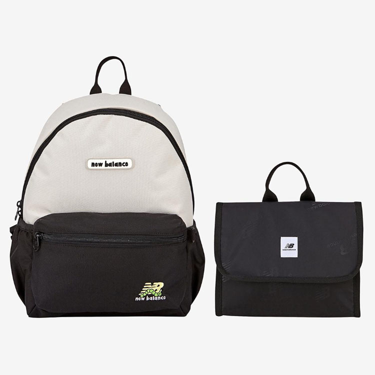 New Balance ニューバランス キッズ リュック PICNIC DAIRY BACKPACK M ピクニック デイリー バックパック バッグ ロゴ ピンク アイボリー 子供用 NK8ADS402U｜snkrs-aclo｜03